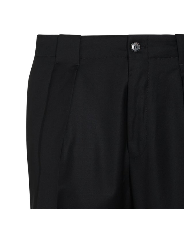 인코텍스 [해외직구] 인코텍스 블랙 울 팬츠 1T00361393D990 B0482269748 착용컷