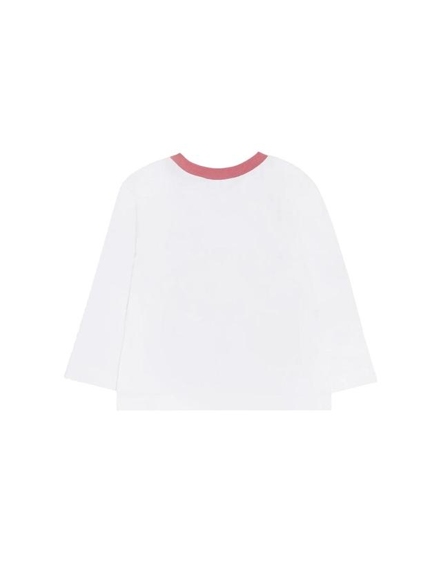 마르니 [해외직구] 25 F/W 마르니 티셔츠 WITH STYLIZED 로고 (KIDS 상품) M01511B_M00RF0M114 B0041731780 착용컷