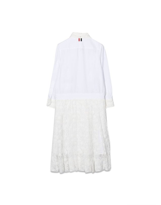 톰브라운 [해외직구] 23 S/S 톰 브라운 플리트 하의 SHIRTDRESS (KIDS 상품) KDS013CK_07120100 B0040298114 착용컷