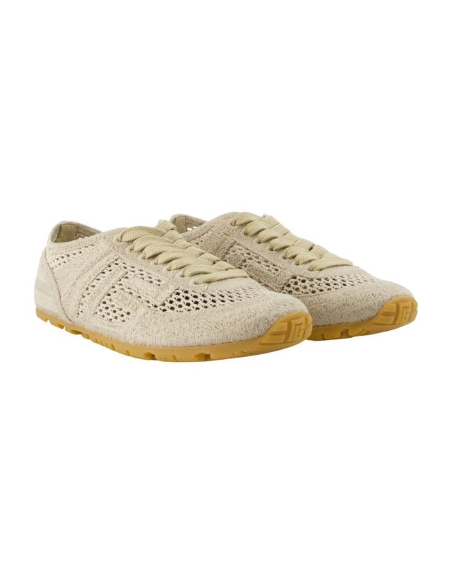 발망 [해외직구] 26 S/S 발망 레이서 45 스니커즈 BALMAIN 코튼 베이지 GN0VI770TCHR-8FI B0731983842 착용컷