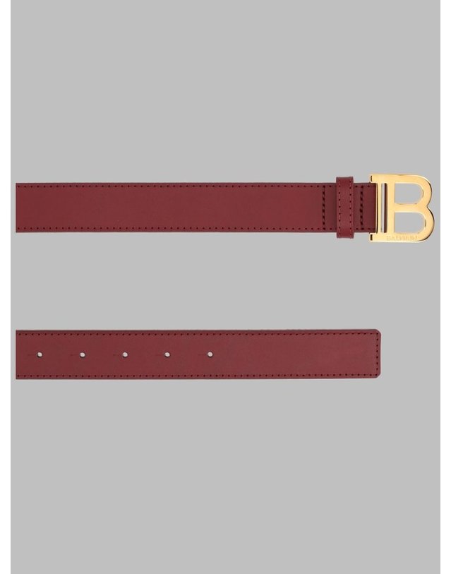 발망 [해외직구] 26 F/W 발망 벨트 콘 FIBBIA 로고 (KIDS 상품) BZ0I51K_Z1371530OR B0042068556 착용컷
