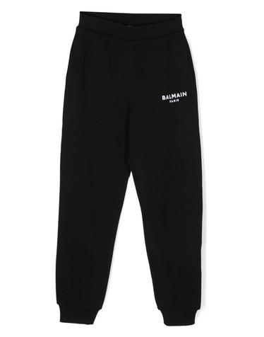[해외직구] 발망 블랙 코튼 트랙 팬츠 (KIDS 상품) BT6R60Z0114930BC B0301393794