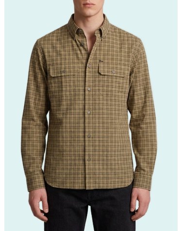 [해외직구] 26 F/W 디올 옴므 베이지 체크 셔츠 643C539A3533177 B0022263396