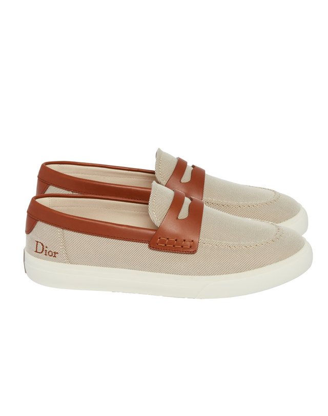 디올 옴므 [해외직구] 26 F/W 디올 옴므 체스터 로퍼 캔버스 카프 3LO370ADU/H700 B0742029099 착용컷