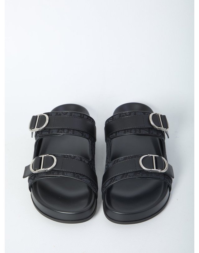 디올 옴므 [해외직구] 26 F/W 디올 옴므 DIOR 아쿠아 슬리퍼 3SA165AFB969 B0022039191 착용컷