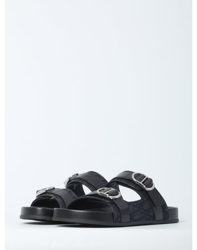 디올 옴므 [해외직구] 26 F/W 디올 옴므 DIOR 아쿠아 슬리퍼 3SA165AFB969 B0022039191 착용컷
