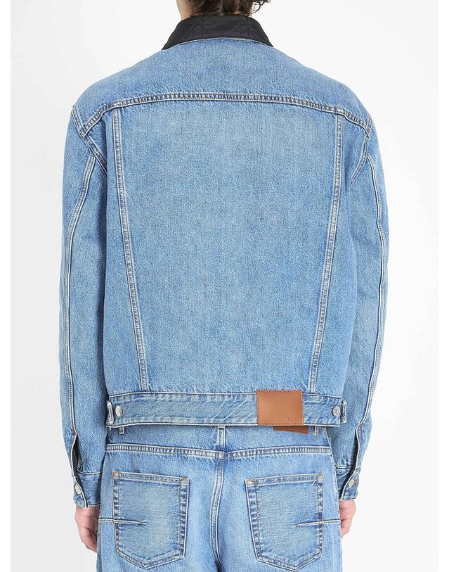 디올 옴므 [해외직구] 26 S/S 디올 옴므 리버서블 CANNAGE 데님 자켓 613D494A3036589 B0021875939 착용컷