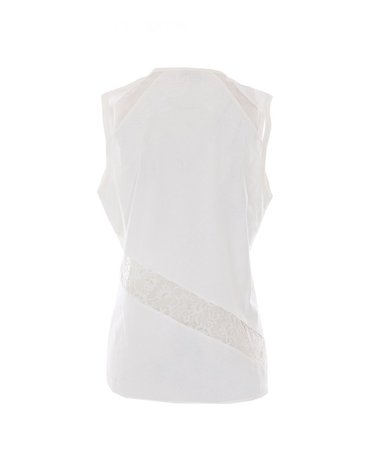 [해외직구] 26 S/S 핑코 몰리 슬리브리스 탑 WITH 레이스 디테일 106291/A335Z05 B0011979055