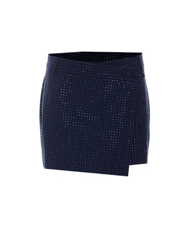 [해외직구] 26 F/W 핑코 SOAVE 풀 스트라스 지갑 미니스커트 107674/A3M0G56 B0012280990