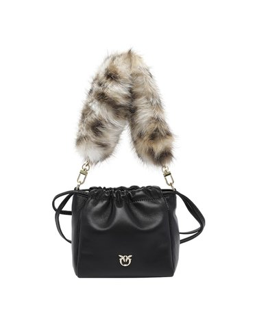 [해외직구] 26 F/W 핑코 더블 스트랩 버킷 백 107635/A3M8ZM5Y B0012366986