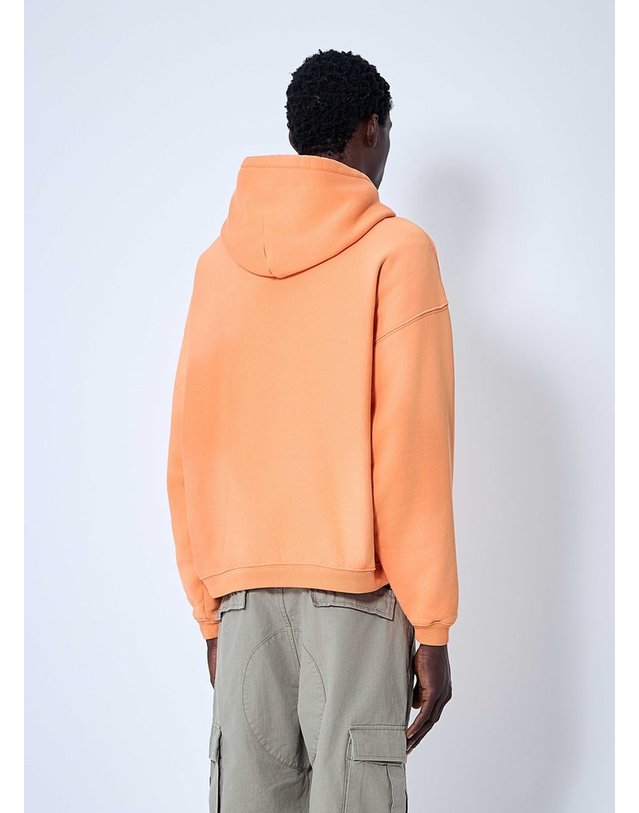 스투시 [해외직구] 25 S/S 스투시 후드 로고 모티프 맨투맨 118578 0602 B0111629526 착용컷