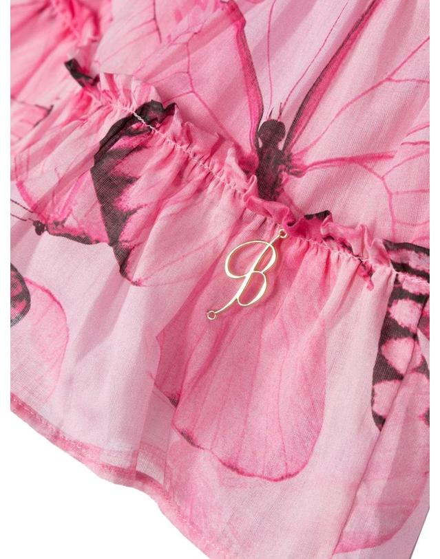 블루마린 [해외직구] 23 S/S 블루마린 프린트 드레스 (KIDS 상품) IA3086B_T2523Q9214 B0041487272 착용컷