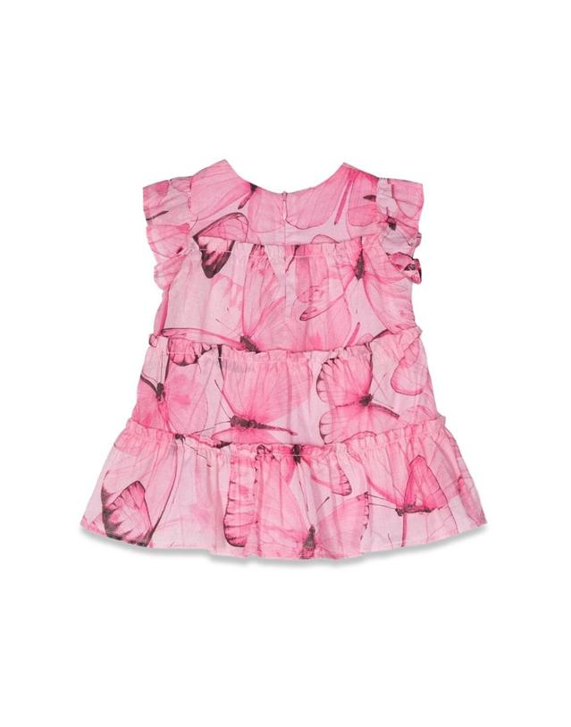블루마린 [해외직구] 23 S/S 블루마린 프린트 드레스 (KIDS 상품) IA3086B_T2523Q9214 B0041487272 착용컷