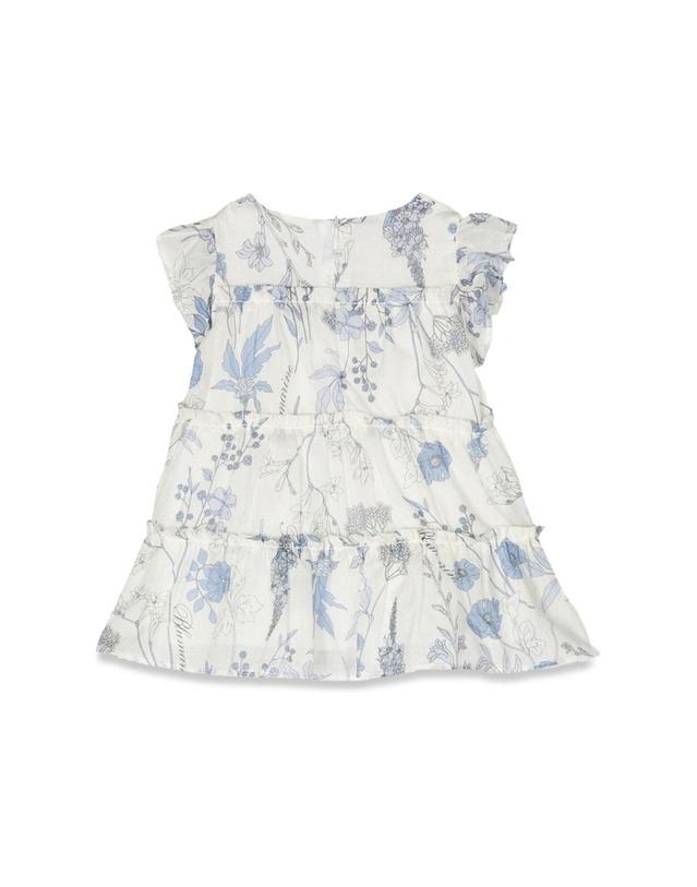 블루마린 [해외직구] 23 S/S 블루마린 프린트 드레스 (KIDS 상품) IA3086B_T2523Q9210 B0041487288 착용컷