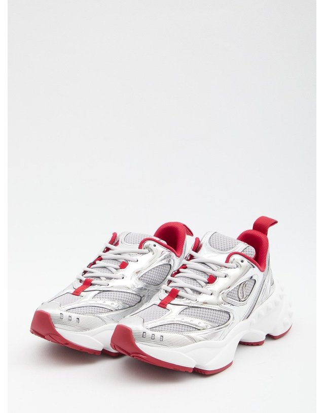 크리스찬 루부탱 [해외직구] 26 S/S 크리스찬 루부탱 쏘 FLO 스니커즈 1260214SV20GREY/WHITE B0021929495 착용컷