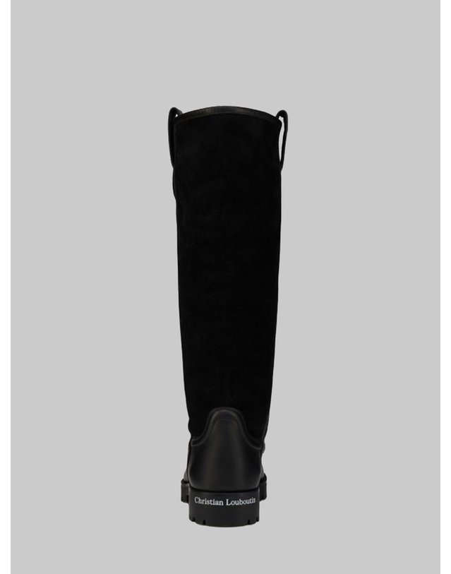 크리스찬 루부탱 [해외직구] 26 F/W 크리스찬 루부탱 슬라우치 부츠 3260800BK01 B0022366686 착용컷