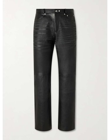 [해외직구] 26 S/S 아워 레가시 CARLSON 스트레이트레그 레더 트라우저 M2269CW B0081981254