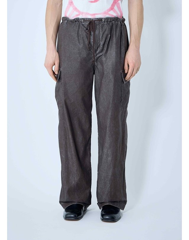 아워 레가시 [해외직구] 25 S/S 아워 레가시 웨이 코팅 팬츠 M2254WA B0111571292 착용컷