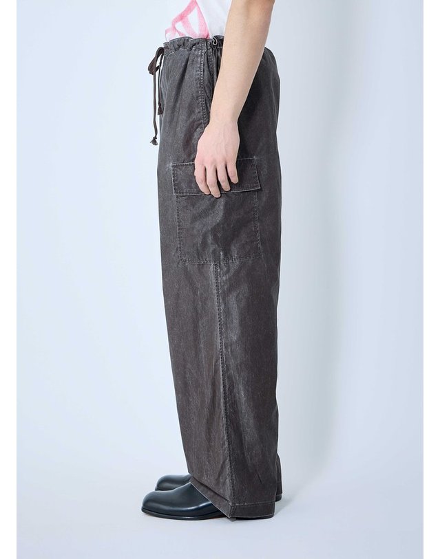 아워 레가시 [해외직구] 25 S/S 아워 레가시 웨이 코팅 팬츠 M2254WA B0111571292 착용컷