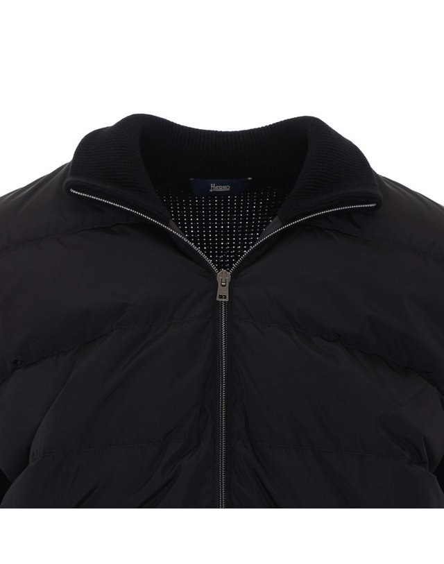 에르노 [해외직구] 26 F/W 에르노 울 자켓 WITH A 와플 니트 텍스처 & 나일론 MP000138U/702599300 B0012323957 착용컷