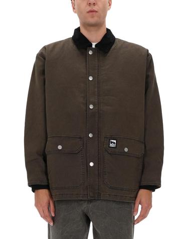 [해외직구] 25 F/W 오베이 NORTON BARN 코트 121800606_BLACKOLIVEFADEDWASH B0041863385