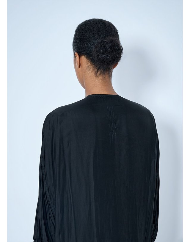 릭오웬스 [해외직구] 26 F/W 릭오웬스 TOMMY KITE 가운 RP02F5507 K 09 B0112255346 착용컷