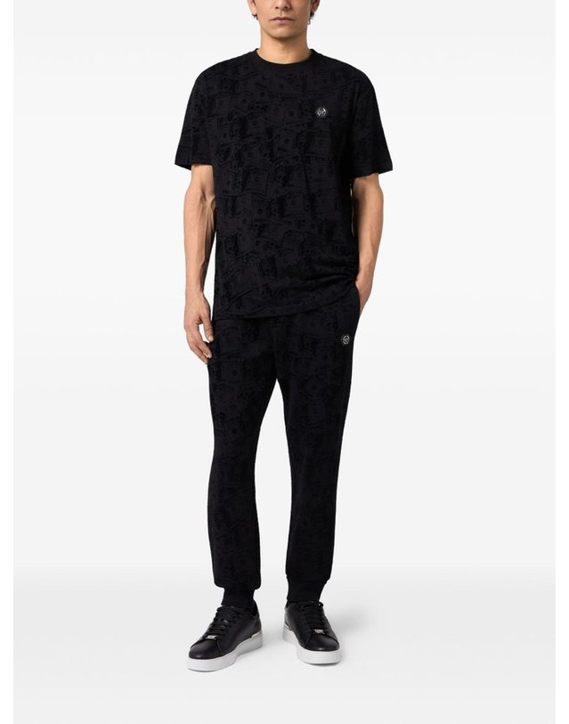 필립플레인 [해외직구] 필립플레인 SHORTSLEEVEDTSHIRTS MTK9118PJY002N0202 B0192337208 착용컷