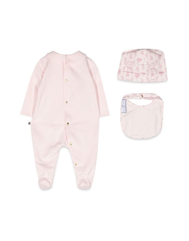필립플레인 [해외직구] 22 F/W 필립플레인 ROMPER 빕 & BONNET (KIDS 상품) 1DY005B_LCA4852451 B0040190709 착용컷