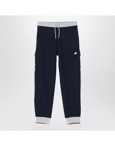 [해외직구] 24 F/W 까웨 믹 스트라이프 블루 조깅 트라우저 (KIDS ) K2131SW-ACO-K89 B0051854485