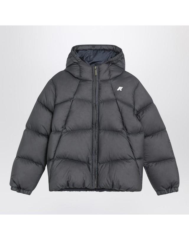 까웨 [해외직구] 25 F/W 까웨 QUILL 블루 AIRFORCE 자켓 (KIDS ) K81462W-BNY-B2I B0051854676 착용컷