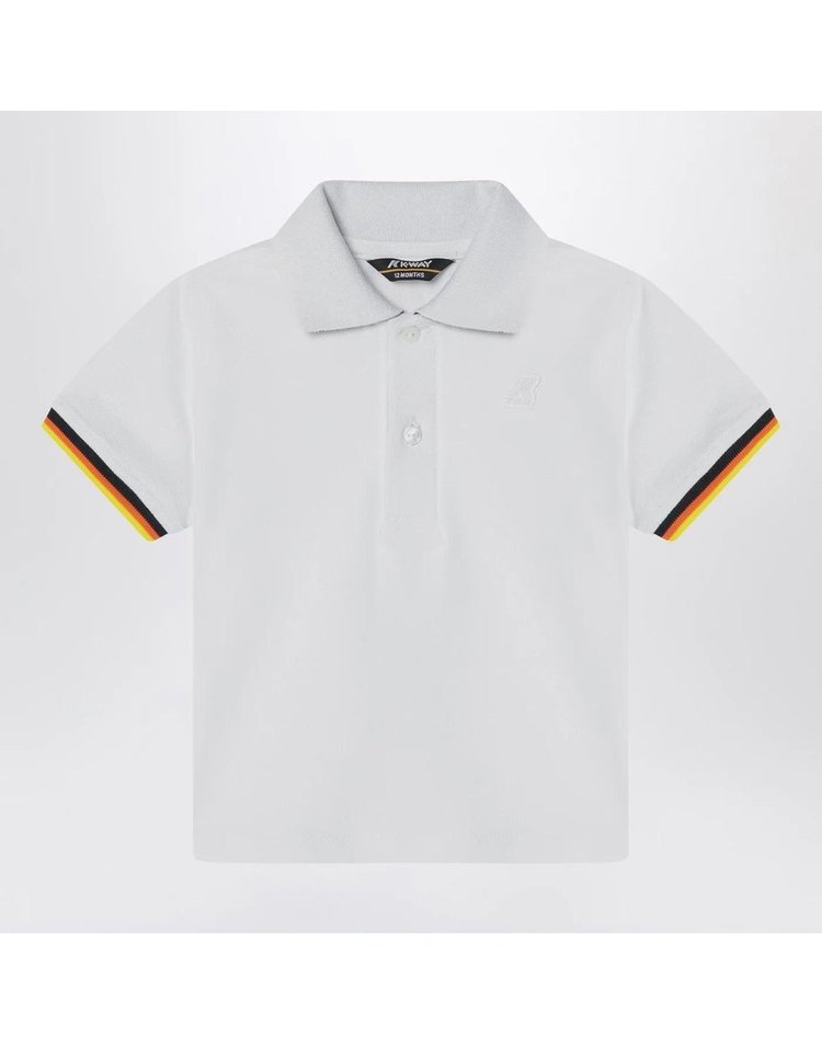 [해외] 25 S/S 까웨 빈센트 화이트 폴로 (KIDS ) K71374WCO-001 B0051854870