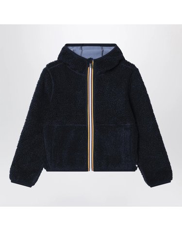[해외직구] 26 F/W 까웨 블루 리버서블 테디 후리스 자켓 (KIDS ) K8136WWBNY-DBH B0052315188