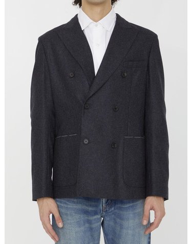 [해외직구] 22 F/W 토넬로 ANTHRACITE 플란넬 자켓 L6GW0506465U901 B0020171073