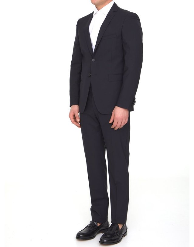 토넬로 [해외직구] 23 S/S 토넬로 블랙 울 투피스 수트 01AI240Y1063U990 B0020297479 착용컷