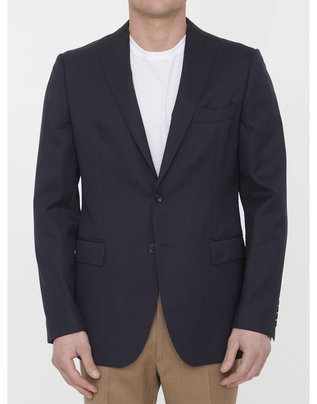 토넬로 [해외직구] 15 F/W 토넬로 싱글브레스트 울 자켓 giaccablu B0020296508 착용컷