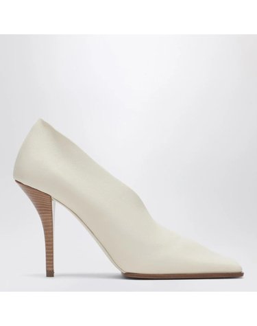 [해외직구] 26 S/S 알라이아 소프트 스퀘어 아이보리 펌프스 AA3E1020I106LE-055 B0052047099