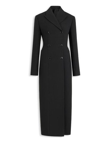[해외직구] 26 F/W 알라이아 테일러 코트 크레페 울 AA9M1230W132D/999 B0742339461