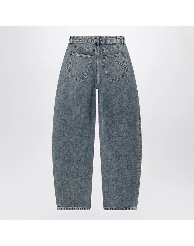 알라이아 [해외직구] 26 F/W 알라이아 ROUNDED 블루 데님 진 AA9P1280D017CDE-A29 B0052249890 착용컷