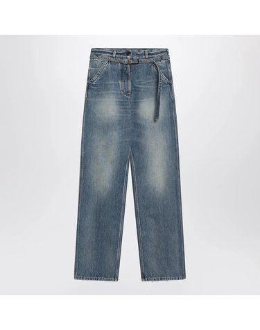 [해외직구] 26 F/W 드리스 반 노튼 블루 WASHEDEFFECT 진 WITH 벨트 0109264414-504 B0052324664