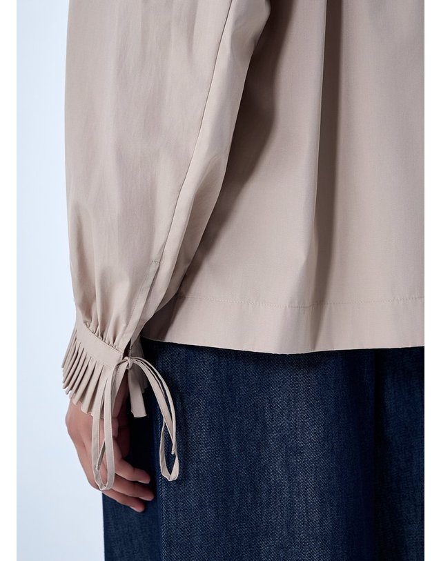 드리스 반 노튼 [해외직구] 26 S/S 드리스 반 노튼 GATHERED 넥 블라우스 261-130716-3314 101 B0111963594 착용컷