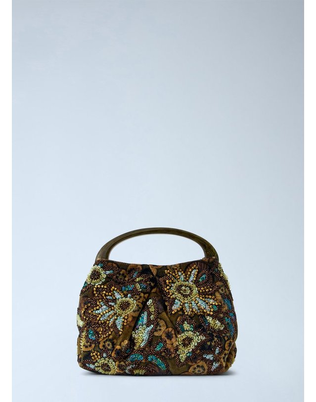 드리스 반 노튼 [해외직구] 26 F/W 드리스 반 노튼 CRISP 메탈릭 크로스바디 백 262-131509-4300 606 B0112326499 착용컷