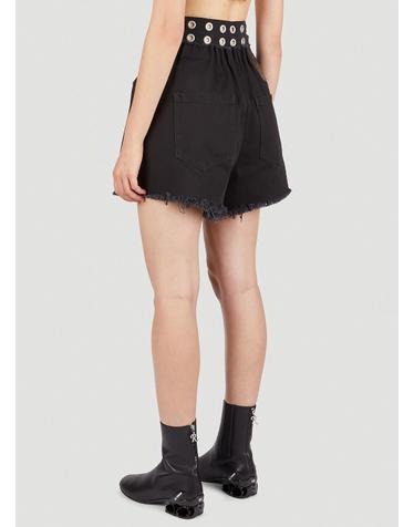 [해외직구] 23 S/S 라프 시몬스 EYELET 쇼츠 231-W330A-10032-0099 B0110812717
