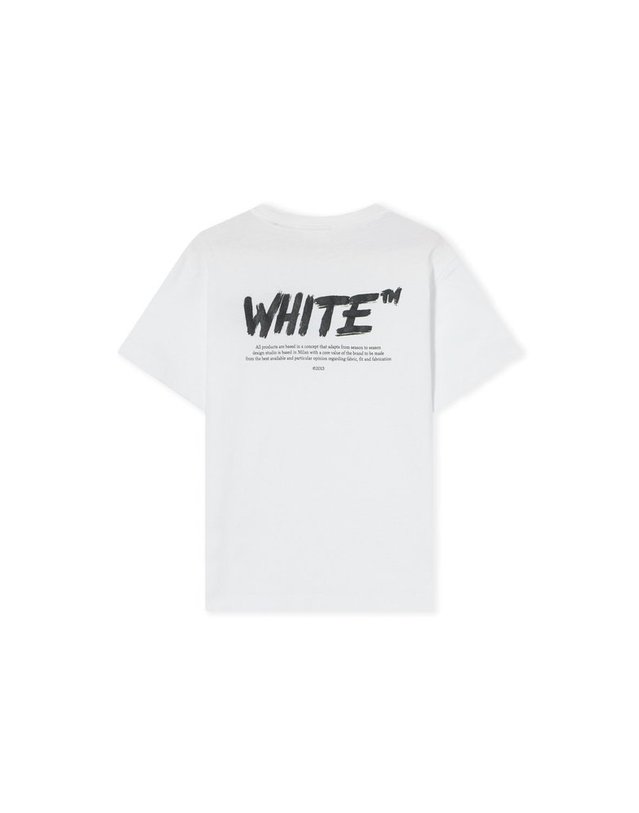 오프화이트 [해외직구] 오프화이트 CLOTHINGTSHIRT (KIDS 상품) B0302331652 착용컷