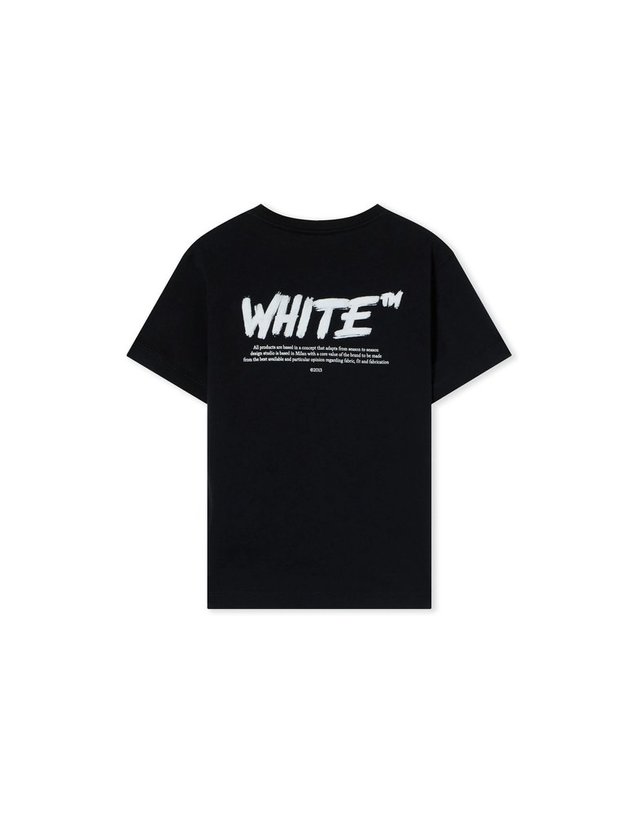 오프화이트 [해외직구] 오프화이트 CLOTHINGTSHIRT (KIDS 상품) B0302331651 착용컷