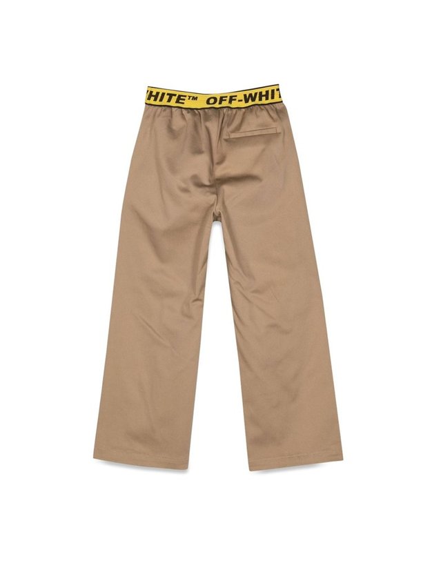 오프화이트 [해외직구] 23 S/S 오프화이트 인더스트리얼 치노 팬츠 (KIDS 상품) OBCG001K_S23FAB0016318 B0040207732 착용컷