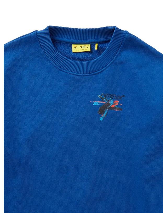 오프화이트 [해외직구] 25 S/S 오프화이트 ARROWACRYLICCREWNECK (KIDS 상품) OBBA001K_S25FLE0074510 B0041541915 착용컷