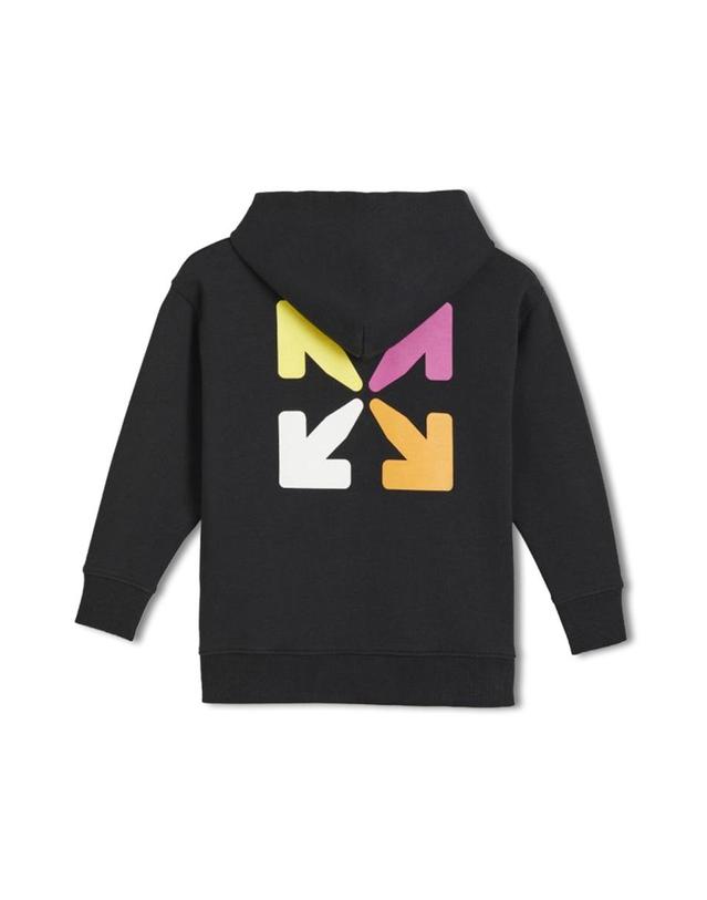 오프화이트 [해외직구] 21 F/W 오프화이트 맨투맨 콘 CAPPUCCIO (KIDS 상품) OGBE001K_F21FLE0021084 B0041544435 착용컷