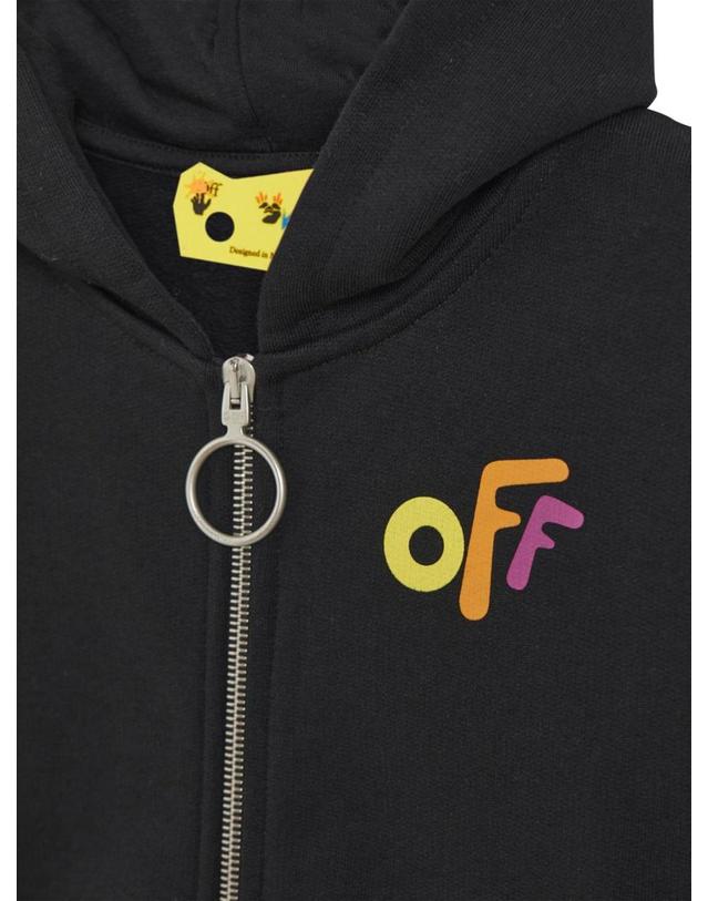 오프화이트 [해외직구] 21 F/W 오프화이트 맨투맨 콘 CAPPUCCIO (KIDS 상품) OGBE001K_F21FLE0021084 B0041544435 착용컷