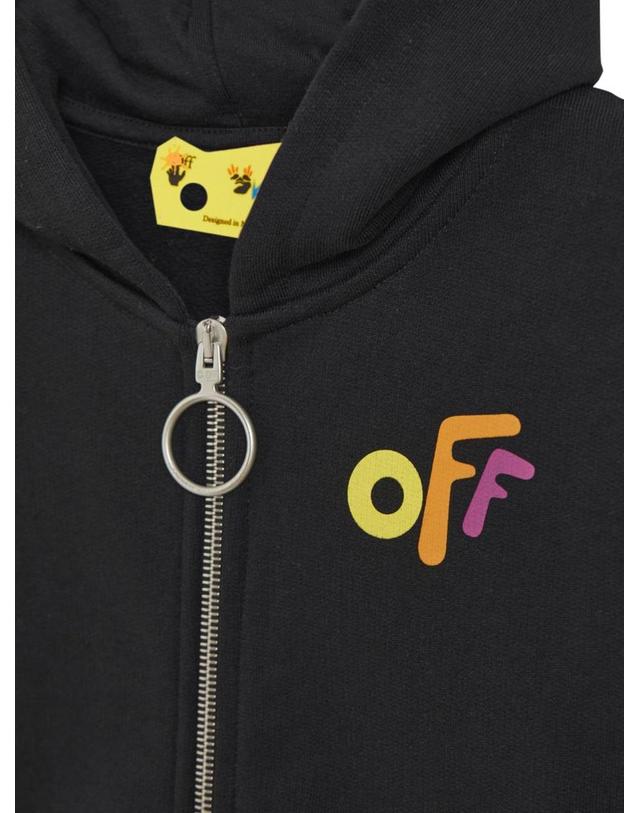 오프화이트 [해외직구] 21 F/W 오프화이트 맨투맨 콘 CAPPUCCIO (KIDS 상품) OGBE001K_F21FLE0021084 B0041544435 착용컷