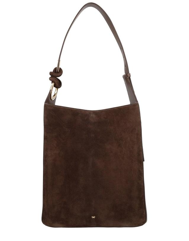 안야 힌드마치 [해외직구] 26 S/S 안야 힌드마치 백 RINGO 200363_TRUFFLE B0041872296 착용컷